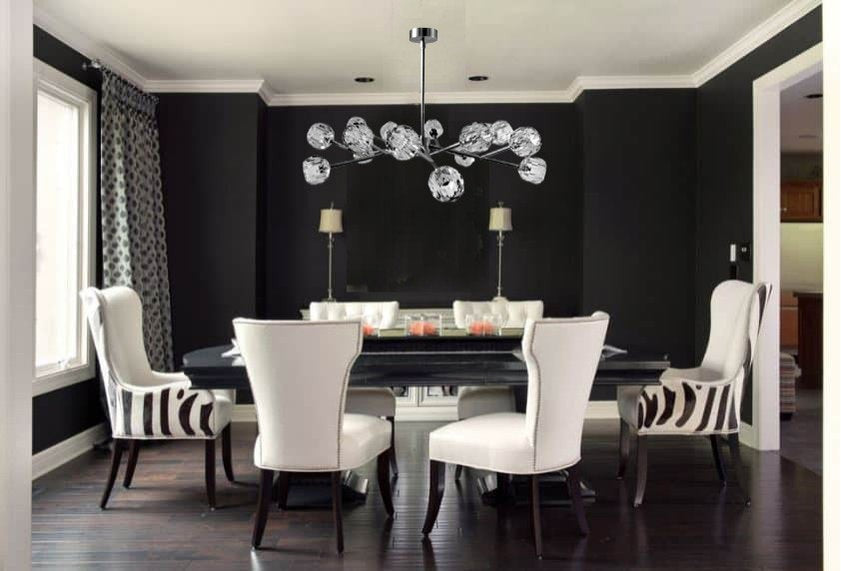 Crystella Polished Nickel Xenon Pendant – 15-Light